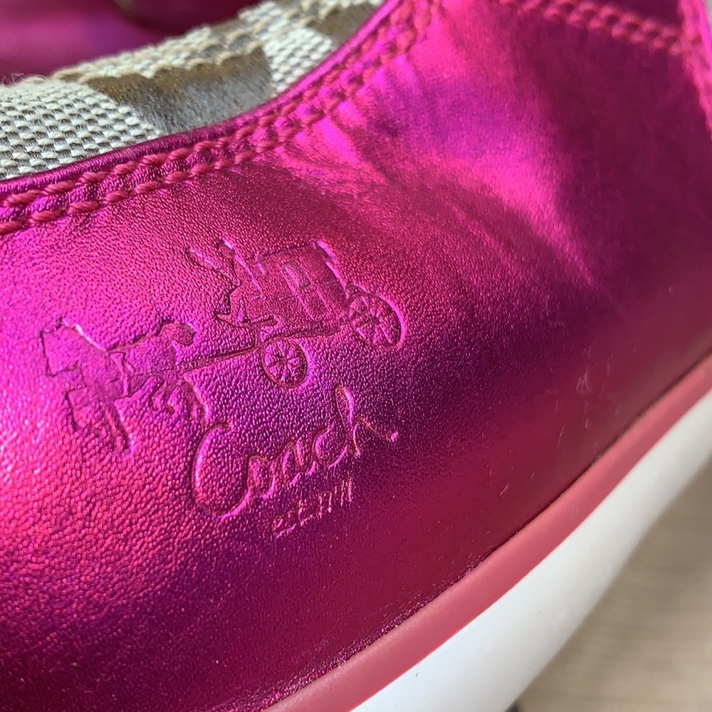 Coach logo sneakers almost NEW, EC, preloved - Picture 5 of 16